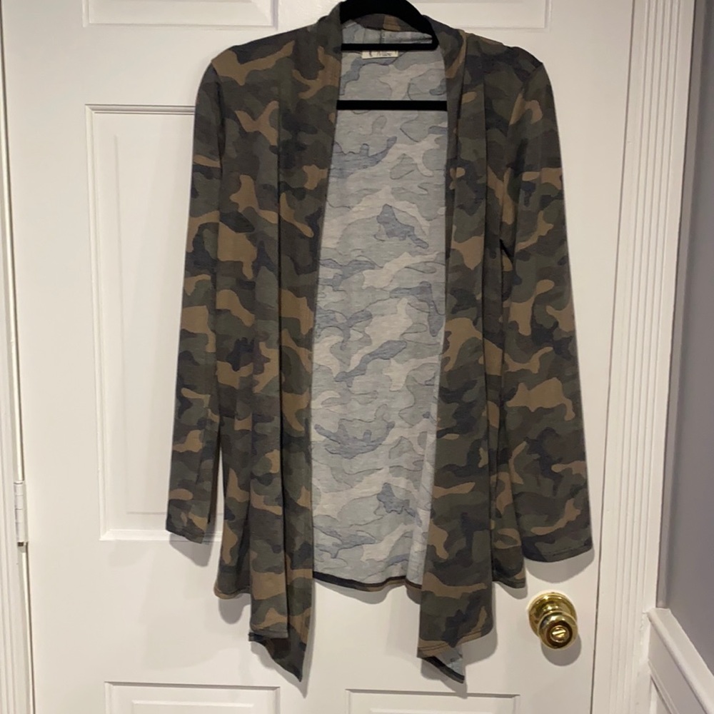 Camouflage Cardigan